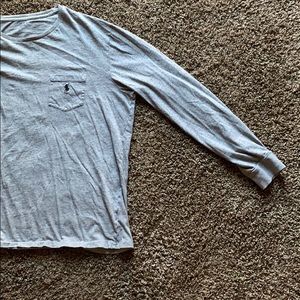 XL polo long sleeve tee shirt
